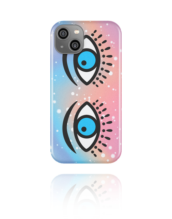 Phone cases, Mobile Case with eye design, Plastic