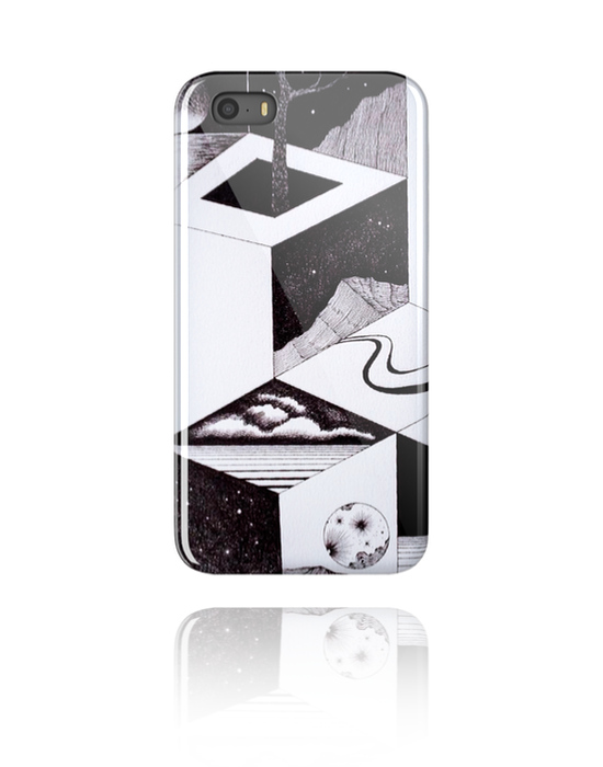 Phone cases, Mobile Case with Jongrak Design, Plastic