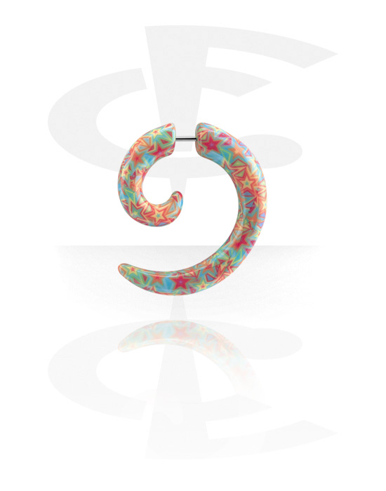 Lažni piercing nakit, Fake Spiral, Acrylic