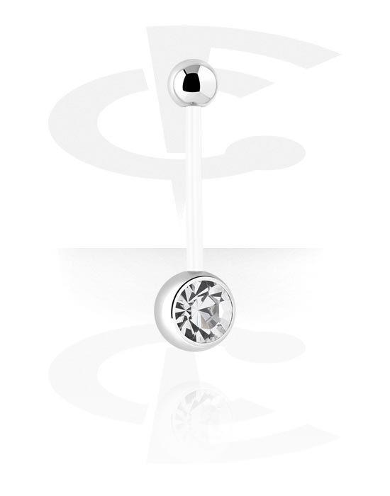 Banana (PTFE, Vari Colori) Con Brillantino (PTFE/Acciaio Chirurgico - Foto 10