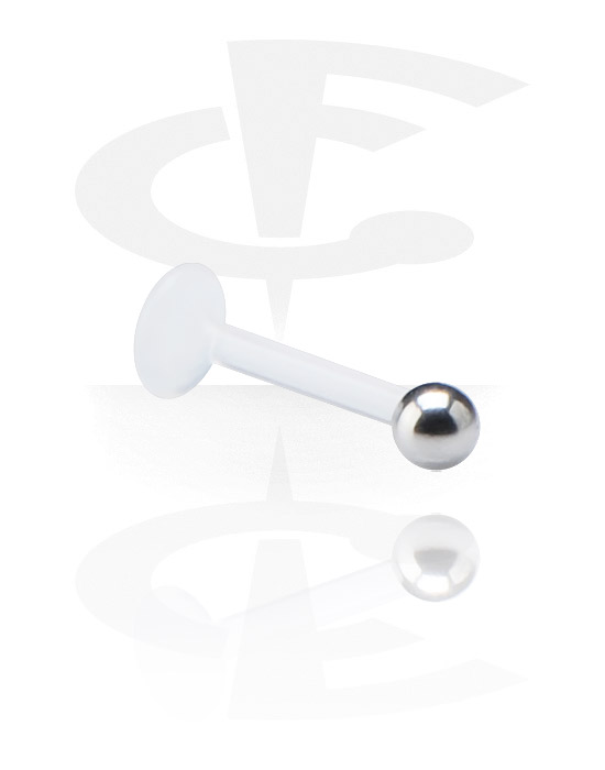 Labrety, Micro Labret with Titanium Ball, PTFE