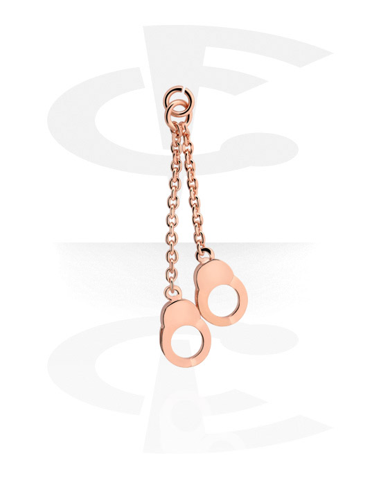 Kugler, stave m.m., Charm, Rose Gold Plated Steel
