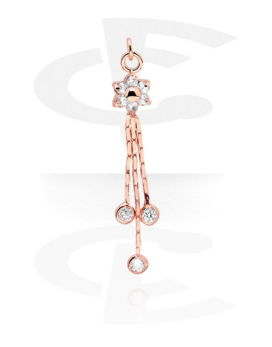 Balls, Pins & More, Charm, Rose Gold Plated Steel
