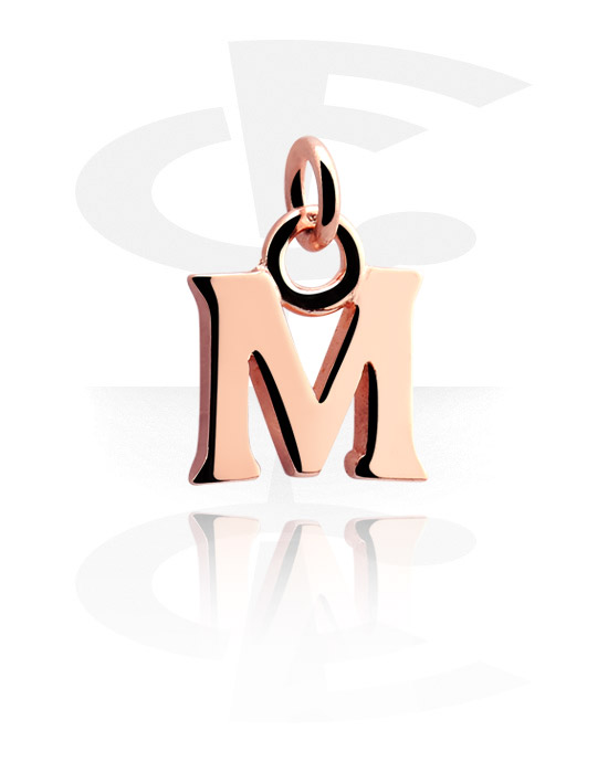 Kugler, stave m.m., Charm, Rosegold-Plated Brass