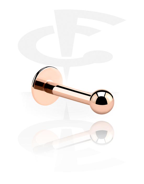 Perlololohr Sensitive – Orecchini A Perno In Acciaio Chirurgico Con Perla Bianca – Ipoallergenici, 10x3 Mm, 1 Paio