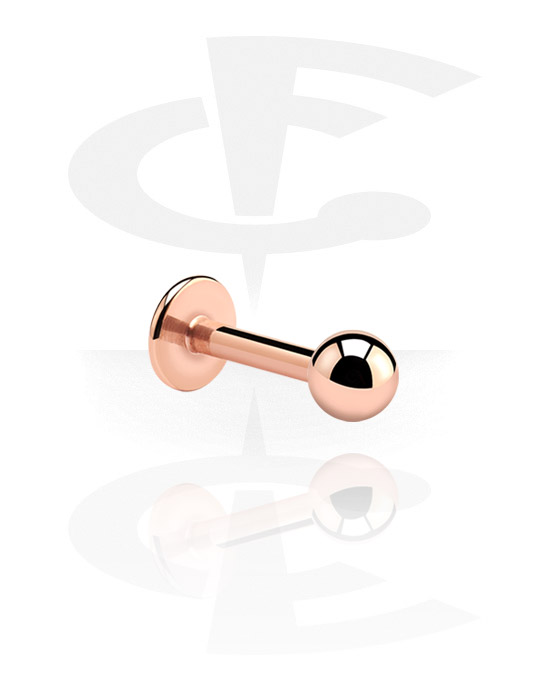 Labrety, Labret, Rosegold Plated Steel