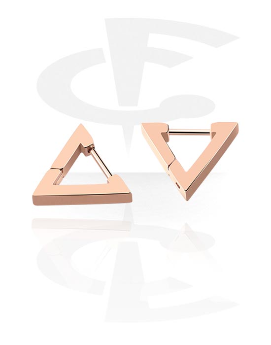 Boucles D'Oreilles Hypoallergéniques Femme - Acier Chirurgical 316L, Dos Plat à Vis - Pour Piercing Hélix, Tragus, Conch - Créoles Et Studs Or/Argent