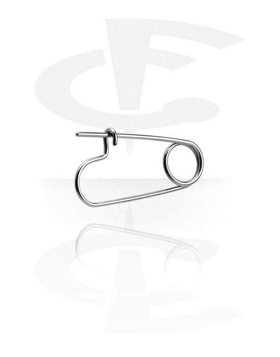 Drugi nakit, Sigurnosna igla za vašu rastegnutu resicu, Kirurški čelik 316L