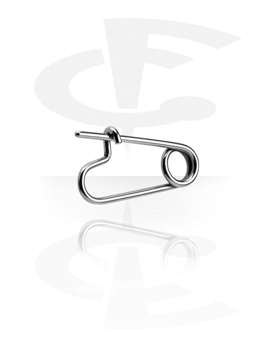 Other Jewellery, Safety Pin for your stretched lobe, Surgical Steel 316L