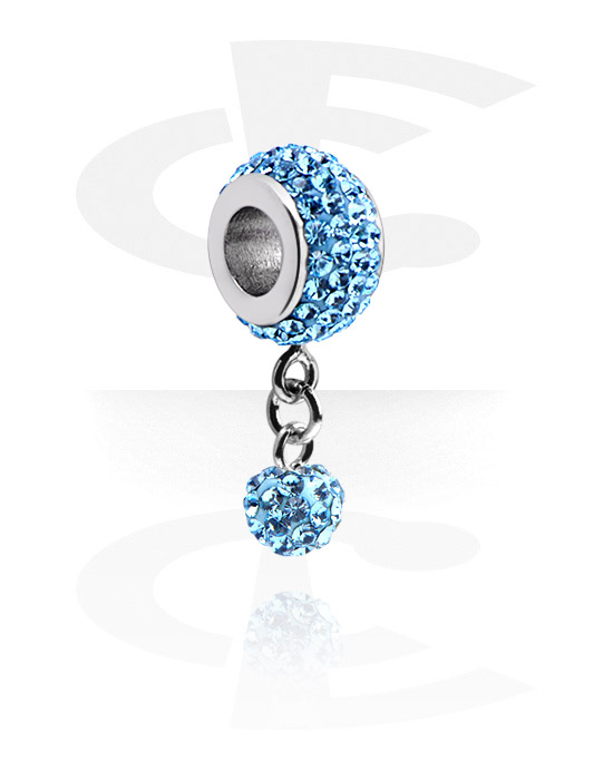 Perles, Bead pour bracelets de beads, Acier chirurgical 316L