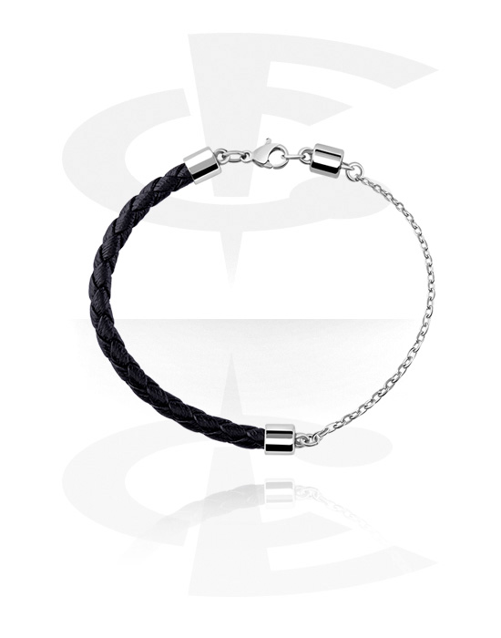 Bracelets, Fashion Bracelet, Surgical Steel 316L, Leather