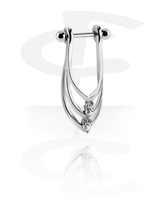 Helix & Tragus, Helix-piercing, Chirurgisch staal 316L