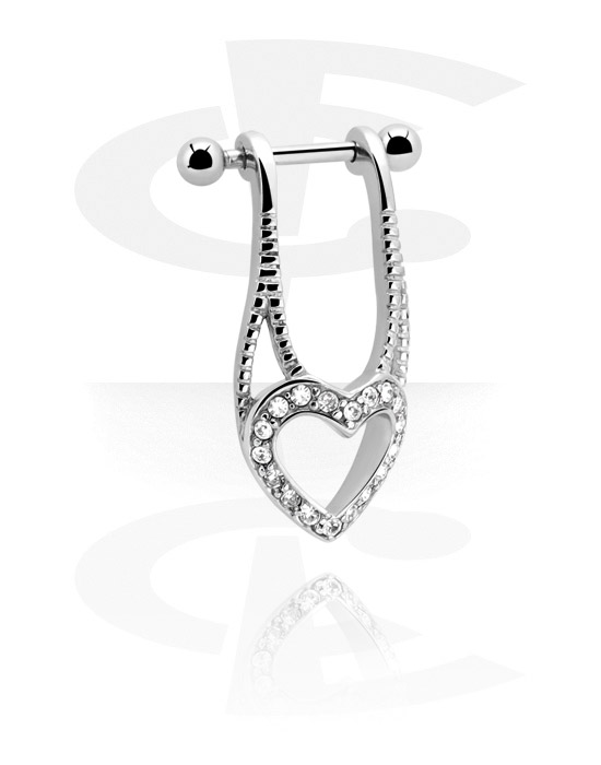 Helix & Tragus, Ear Shield, Surgical Steel 316L