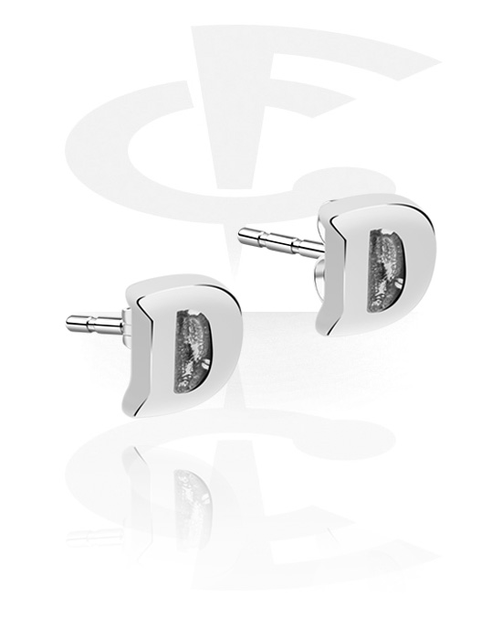 Øreringe, ørestikker og skjolde, Steel Casting Earrings, Surgical Steel 316L