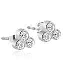 Orecchini, Orecchini con cristallini, Acciaio chirurgico 316L