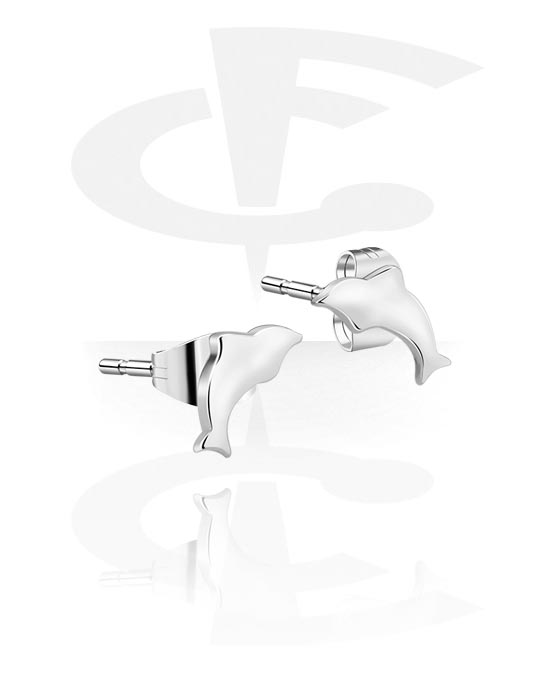Brincos, Steel Casting Earrings, Aço Cirúrgico 316L