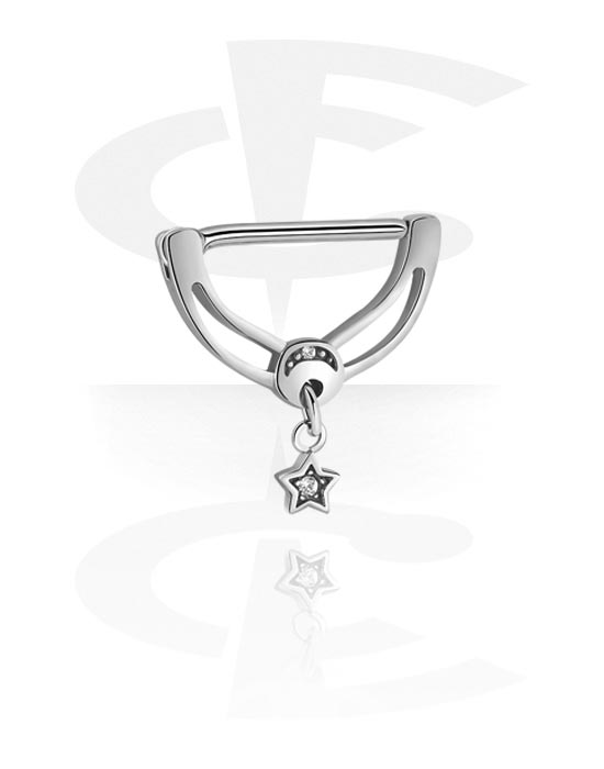 Piercingové šperky do bradavky, Clicker na bradavky, Chirurgická ocel 316L