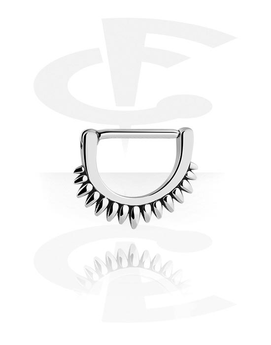 Pírsingové šperky do bradavky, Clicker do bradavky, Chirurgická oceľ 316L