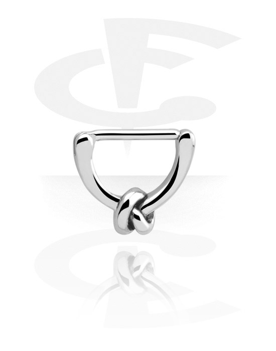 Piercingové šperky do bradavky, Clicker na bradavky, Chirurgická ocel 316L