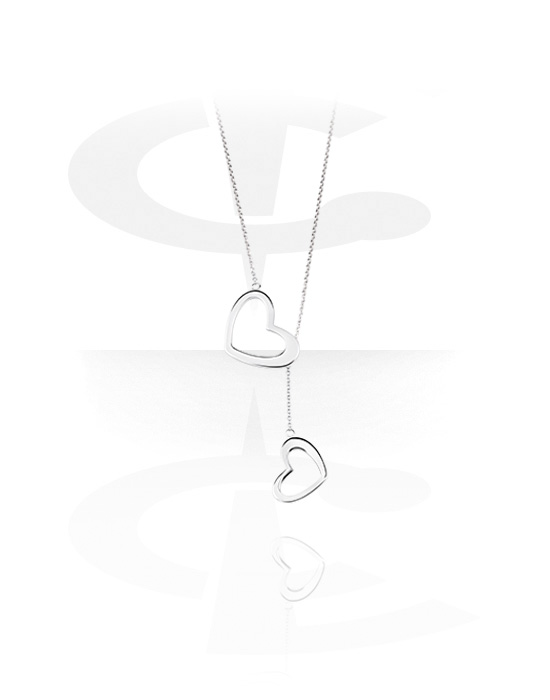 Náhrdelníky, Módní náhrdelník s přívěskem srdce, Chirurgická ocel 316L