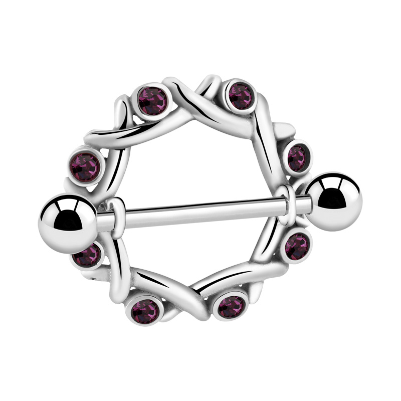 Piercing téton Acier chirurgical 316L Piercings téton