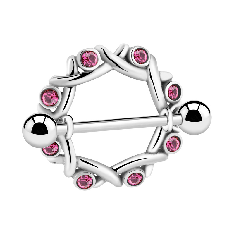Piercing téton Acier chirurgical 316L Piercings téton