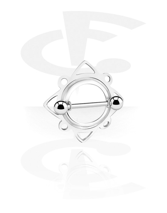 Biżuteria do piercingu sutków, Nipple Shield, Surgical Steel 316L