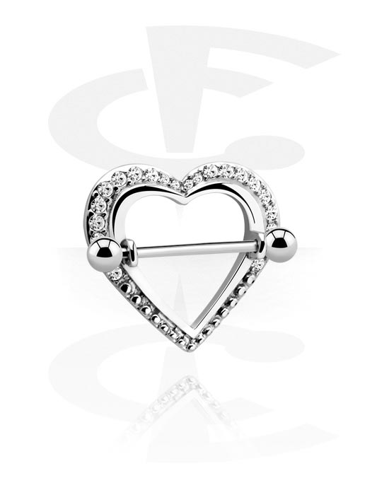 Piercing orecchio/naso cuore eterno in oro