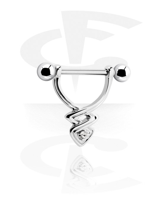 Mellbimbó piercingek, Nipple Shield, Surgical Steel 316L