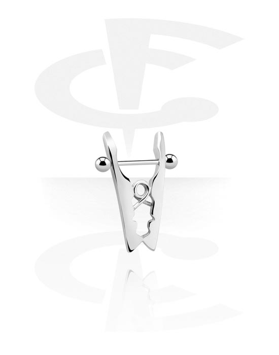 Piercingové šperky do bradavky, Nipple Shield, Surgical Steel 316L
