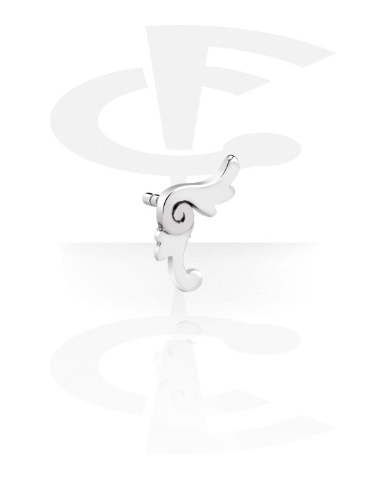 Kuličky, kolíčky a další, Koncovka pro push-fit tyčinky z bioflexu, Chirurgická ocel 316L