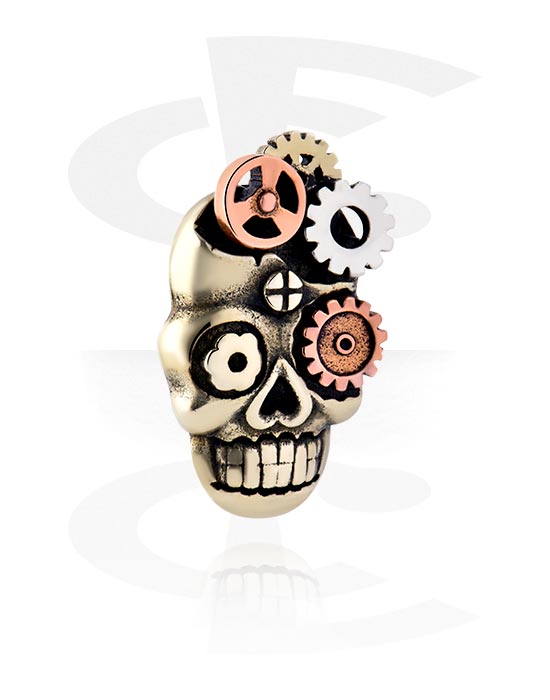 Pendants, Pendant with skull design, Surgical Steel 316L