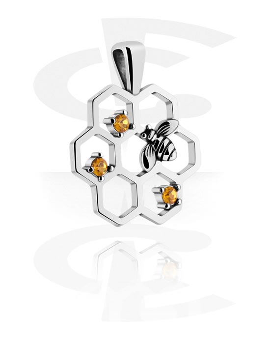Pendants, Pendant with bee design, Surgical Steel 316L