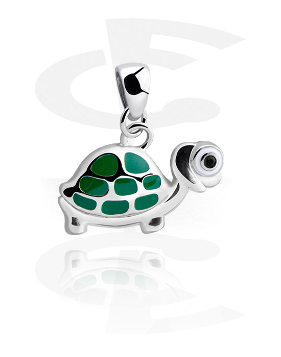 Pendants, Pendant with sweet turtle, Surgical Steel 316L