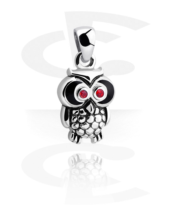 Pendants, Pendant with sweet owl, Surgical Steel 316L