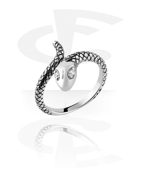 Prsteni, Prsten s zmijskim dizajnom, Kirurški čelik 316L
