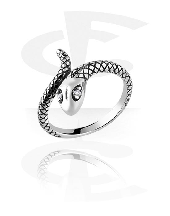 Rings, Ring with snake design, Surgical Steel 316L