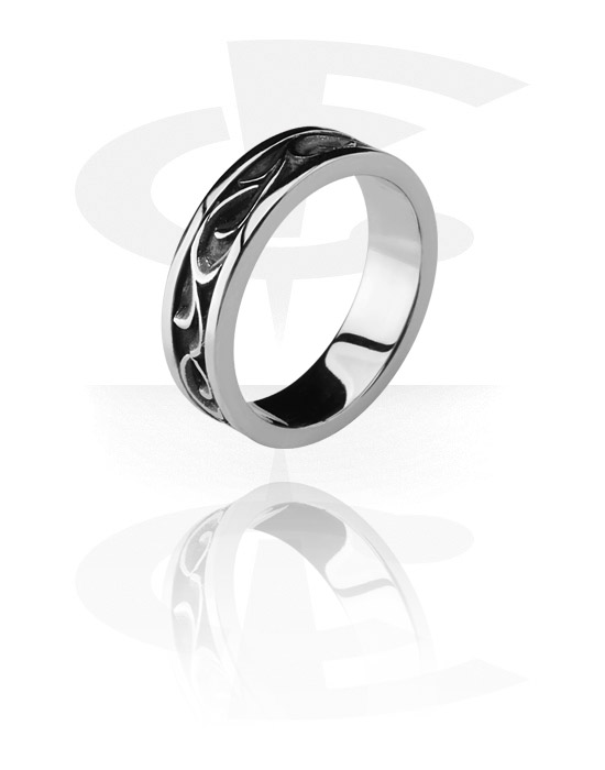 Ringe, Steel Cast Ring, Kirurgisk stål 316L