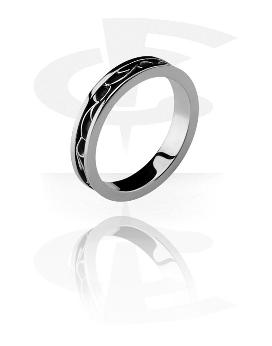 Ringe, Steel Cast Ring, Kirurgisk stål 316L
