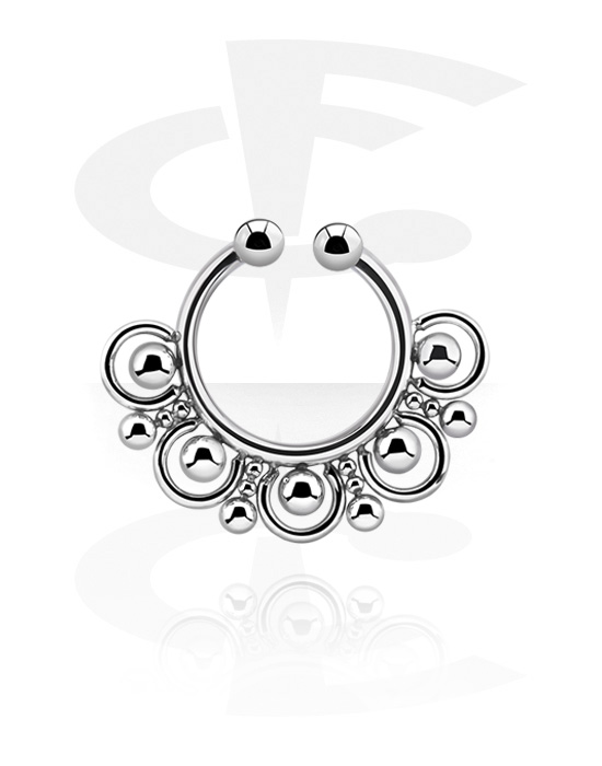 Falešné piercingové šperky, Falešný septum, Chirurgická ocel 316L