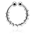 Faux piercings, Faux septum, Acier chirurgical 316L