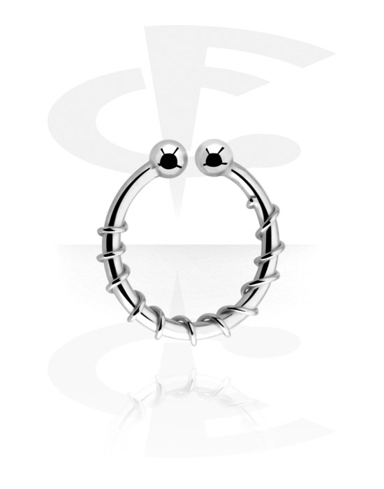 Lažni piercing nakit, Lažni septum, Kirurški čelik 316L