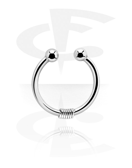 Lažni piercing nakit, Fake Septum, Surgical Steel 316L