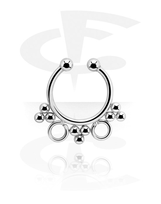 Lažni piercing nakit, Fake Septum, Surgical Steel 316L