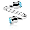Spiralen, Spiraal met accessoire, Chirurgisch staal 316L