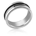 Bagues, Bague, Acier chirurgical 316L