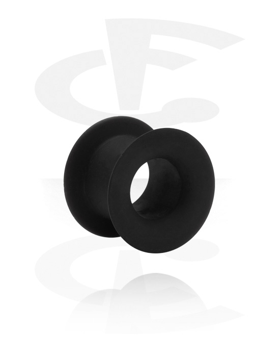Tunnels & Plugs, Tunnel double flared (silicone, différentes couleurs), Silicone