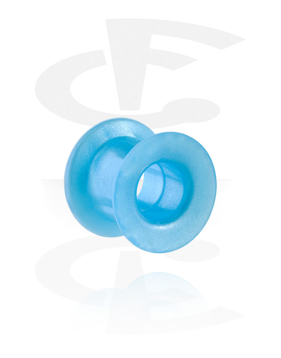 Tunnel double flared (silicone, différentes couleurs) (Silicone)