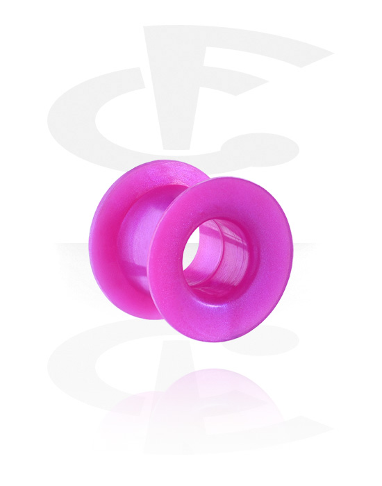 Tunnel double flared (silicone, différentes couleurs) (Silicone)