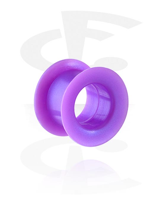 Tunnels & Plugs, Double flared tunnel (silicone, various colors), Silicone